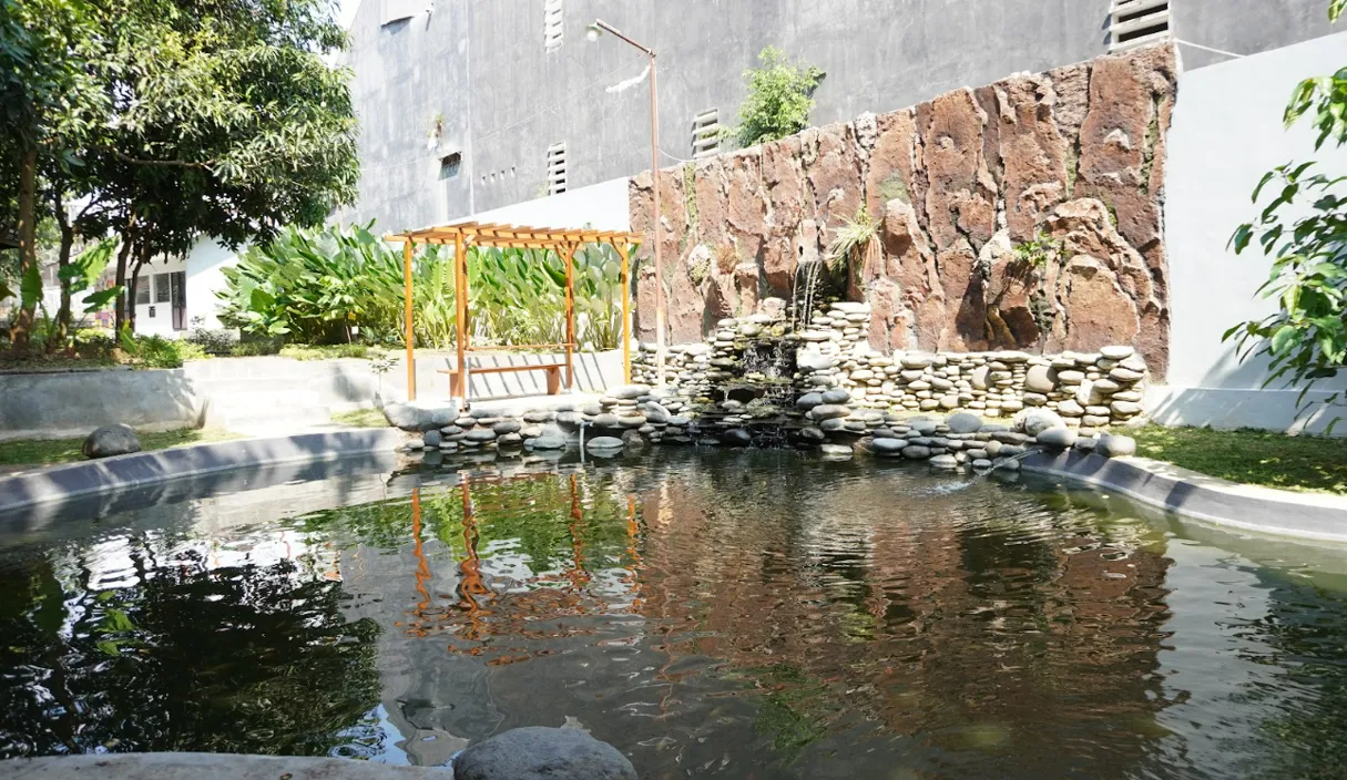 Inspiring Fish Pond
